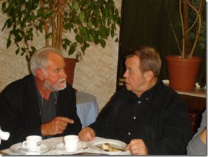 In company of the actor Rene VERETH on January 25, 2012