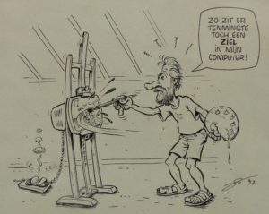 Cartoon v Luc De Maeyer