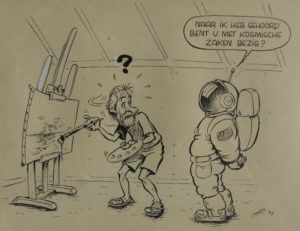 Cartoon de Luc De Maeyer 1997 pour Jacky