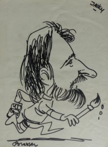 Caricature de Brasser pour Jacky